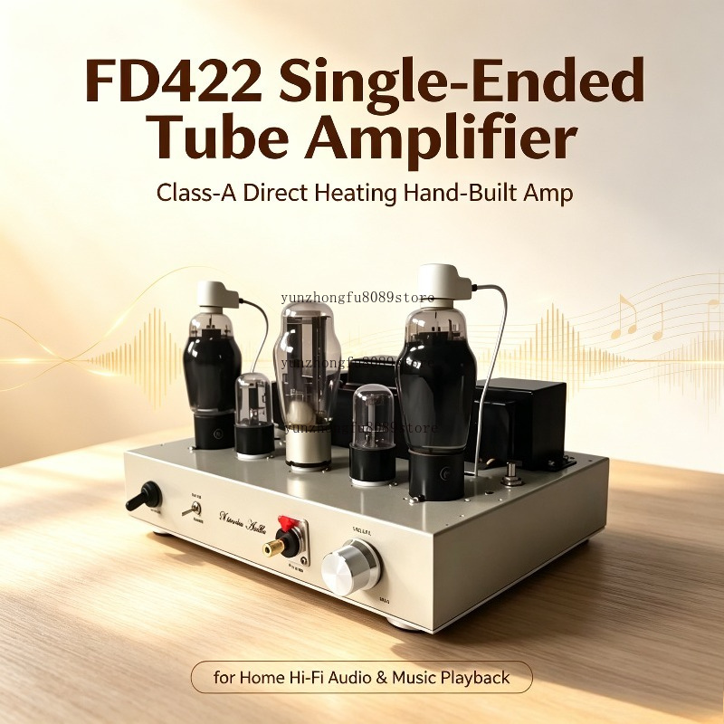 Audio Music Youtube - FD422 싱글 엔디드 진공관 앰프, 클래스-A