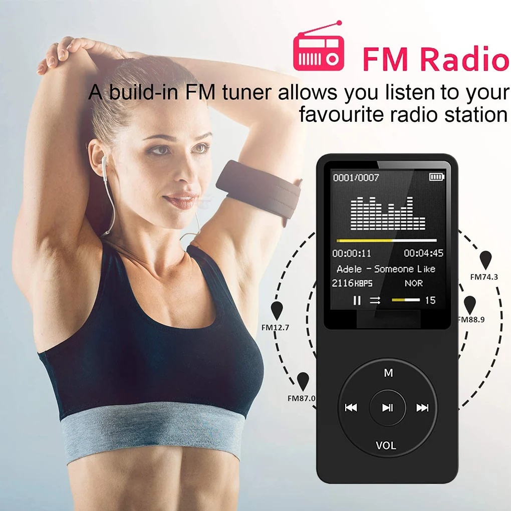 휴대용 MP3 플레이어 충전식 기록 소음 전도 미디어  - Audio Music Recorder 리뷰 및 가격