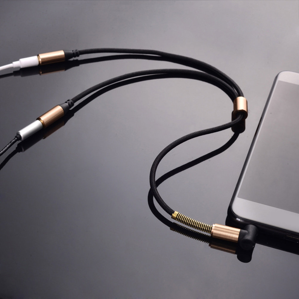 듀얼 3.5mm 오디오 라인 분배 케이블, 헤드폰 및  - Audio Music Online Free 리뷰 및 가격