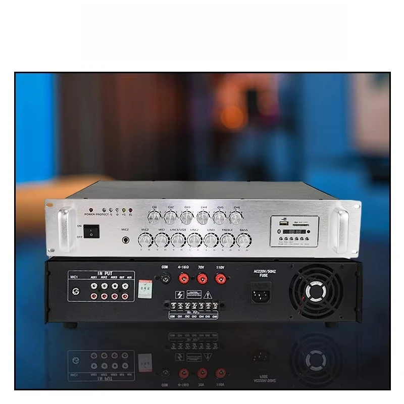 800W 전문 파워 앰프 파워 믹서 앰프, 믹서 기능  - Audio Music Hall 리뷰 및 가격