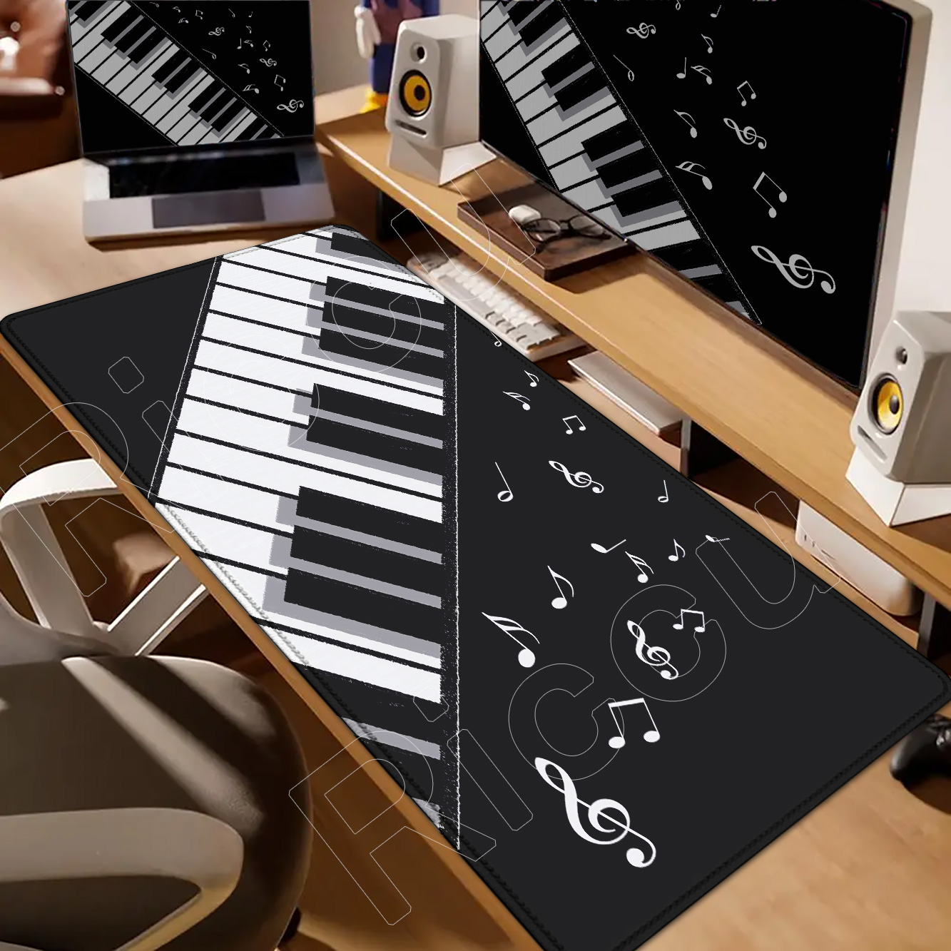 새로운 음악 노트 피아노 마우스 패드 태블릿 마우스패드 - Audio Music Notes 리뷰 및 가격