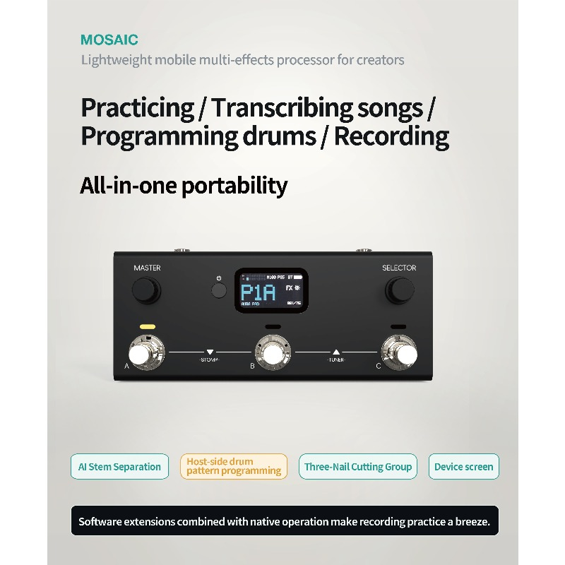 Livtra MOSAIC 3-스위치 휴대용 멀티 이펙트 - Audio & Music Settings Xbox One 리뷰 및 가격